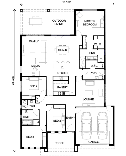 Avoca Floor Plan