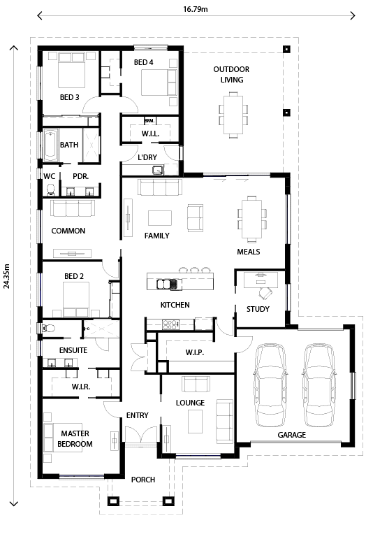 Preston Floor Plan Howqua Floor Plan